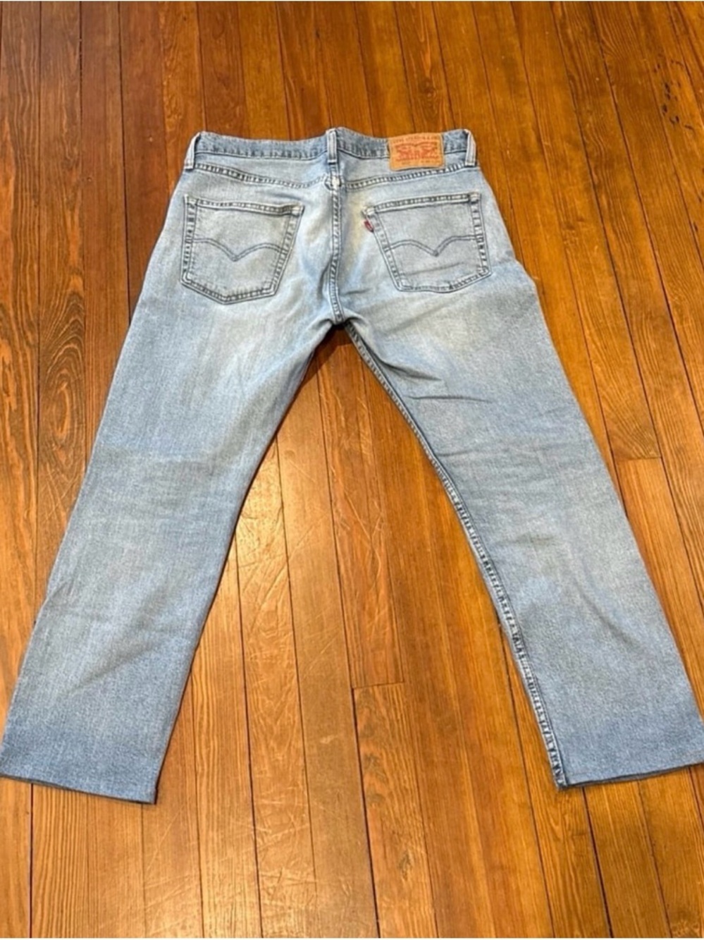 Levi's Light Blue 502 32X26 cropped